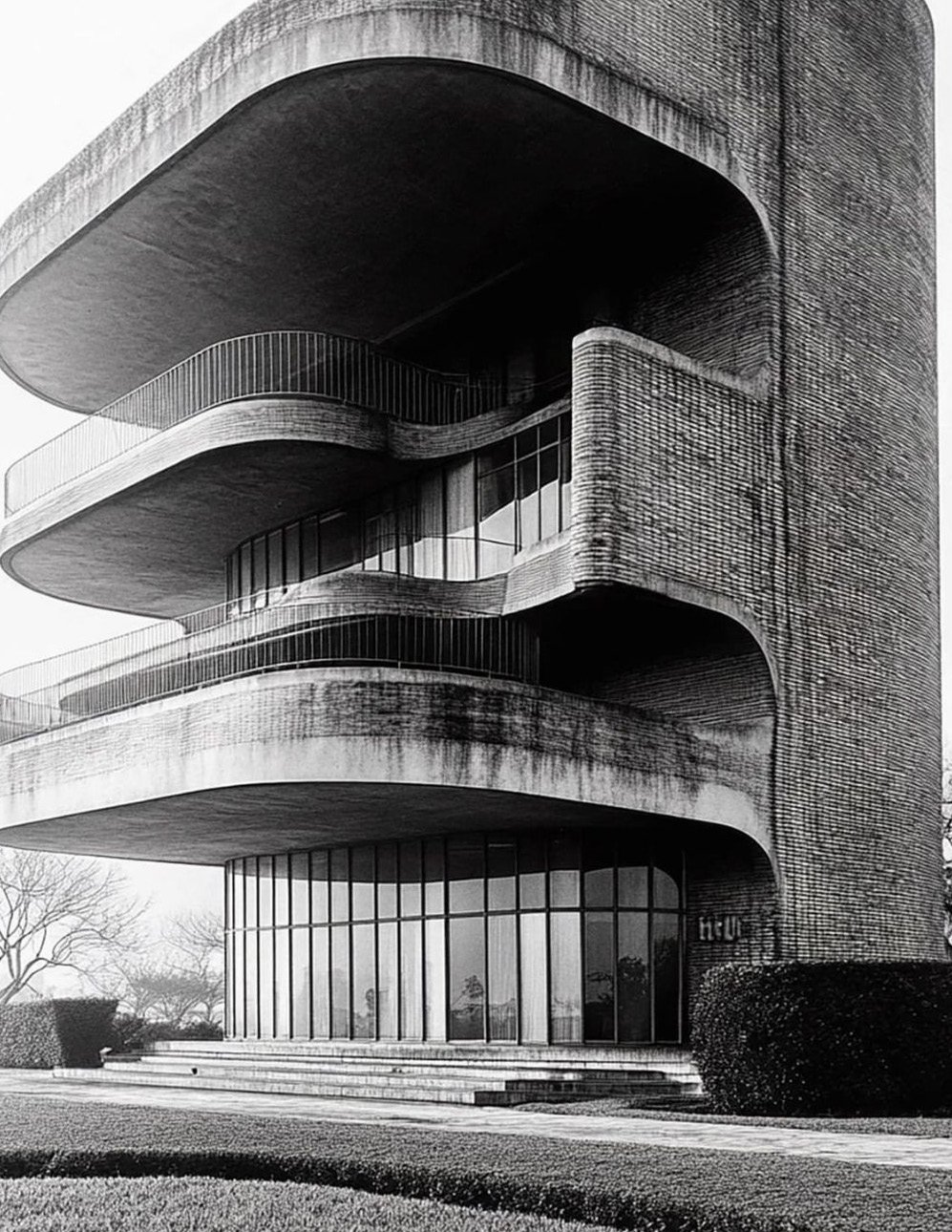 Architectural space showing sophisticated spatial reasoning and material intelligence