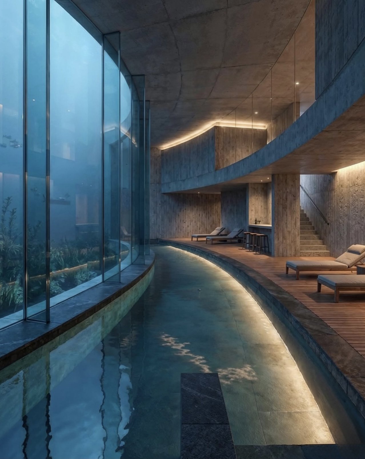 Final interior view showing sophisticated integration of all design principles