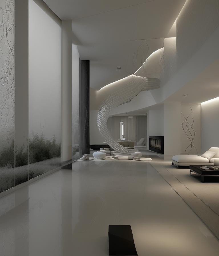 night cityscape with illuminated buildings