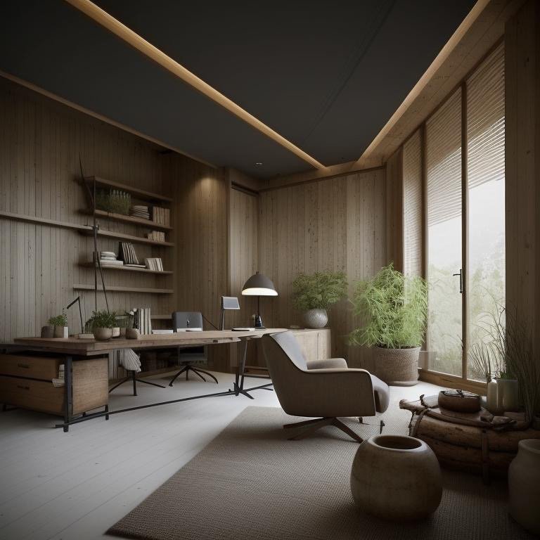 Japandi spatial relationships