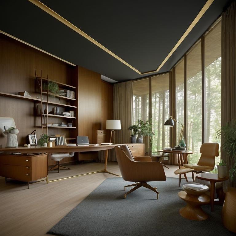 Mid-Century Modern structural clarity