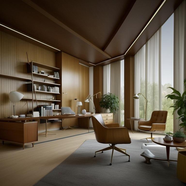 Mid-Century Modern material precision