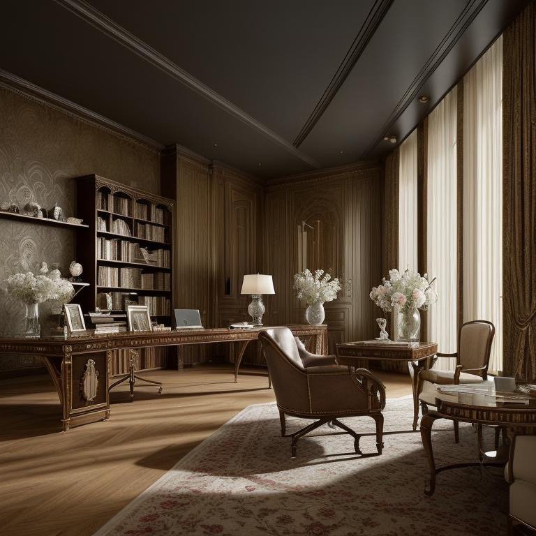 Traditional timeless composition