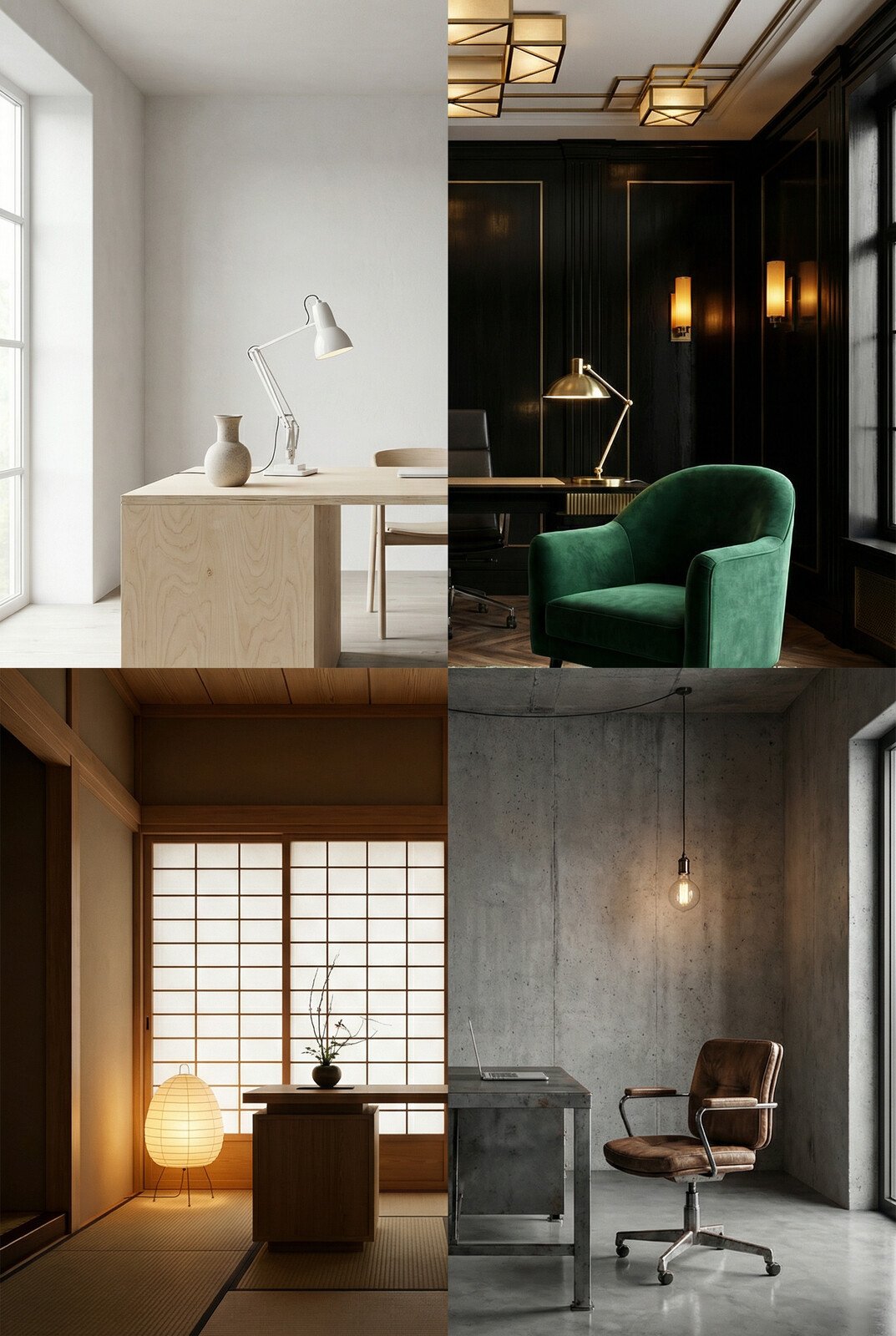 Four Futures, One Office: How Cinematic Intelligence Translates Style Without Compromise