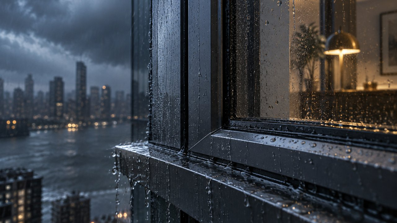 The Leak Starts at the Opening: Reading Wind-Driven Rain on a Building Envelope